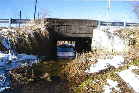 Fry Road Bridge in Crawford County. 