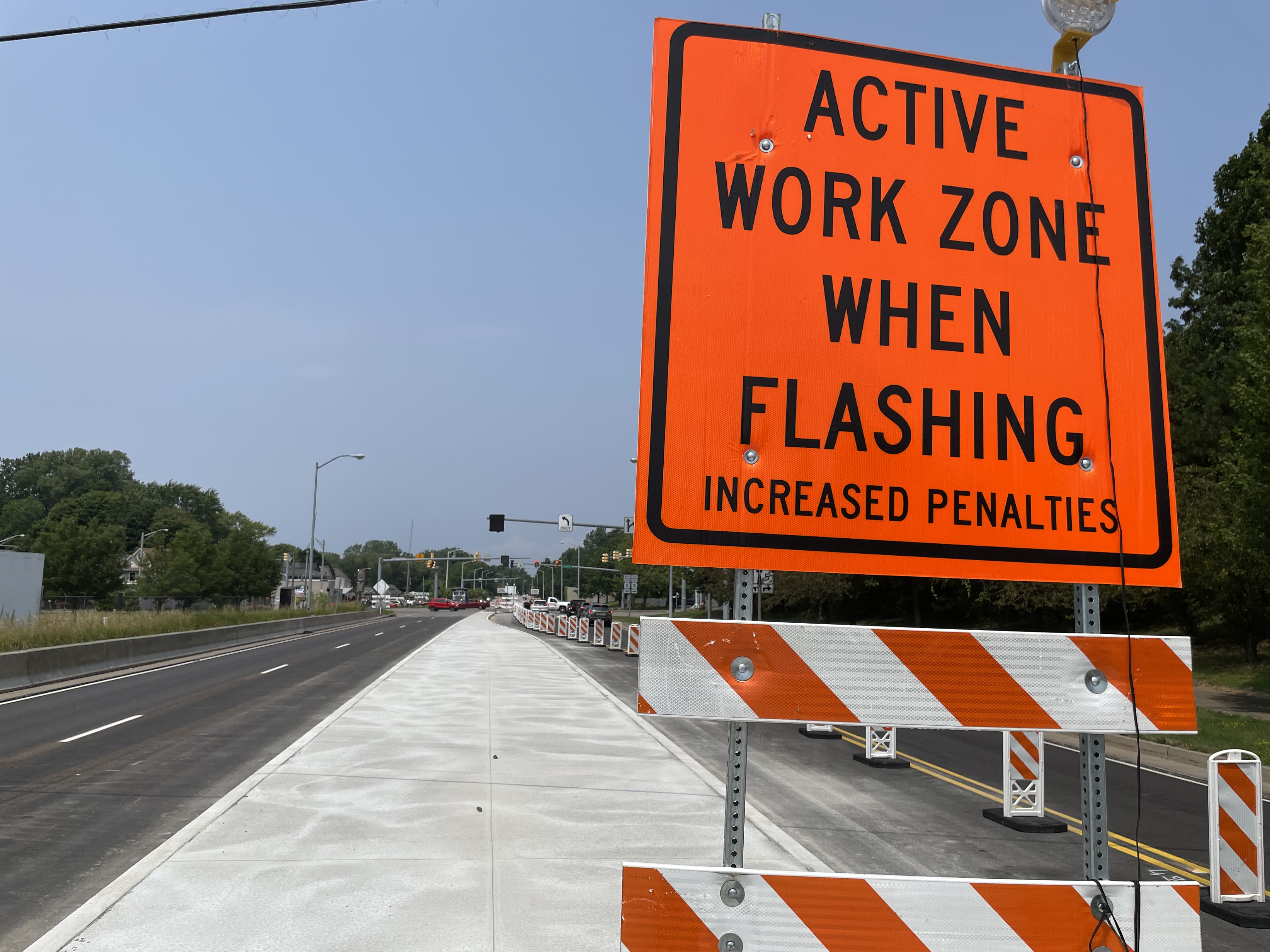 Improvements along the eastern portion of the Bayfront Parkway.