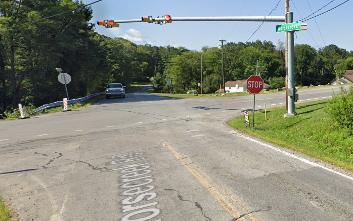 Venango Co Route 157 Horsecreek study intersection pic.png