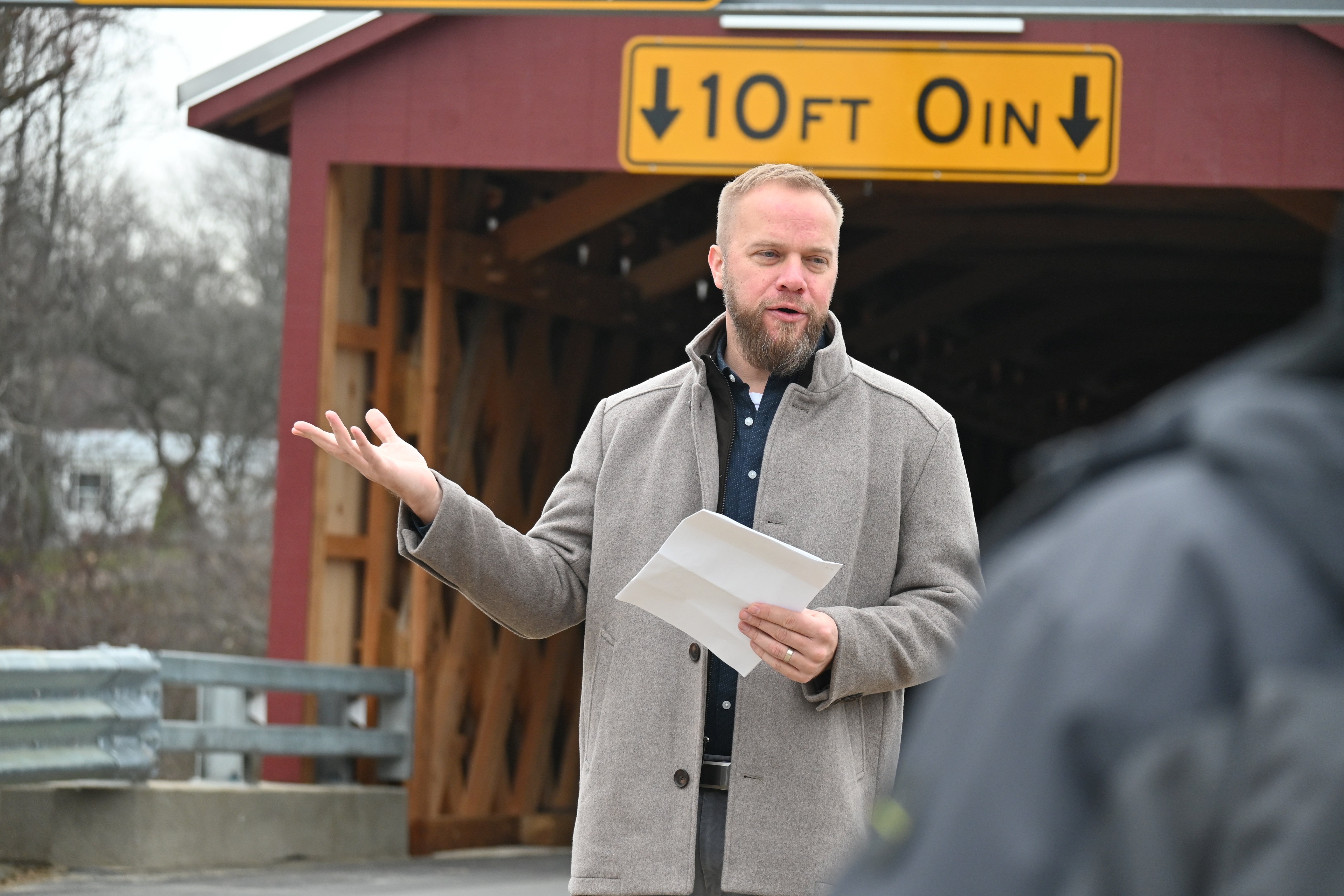 PennDOT District 1 Executive Brian McNulty speaks about the 2024 construction season